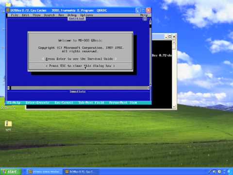 cómo saber la versión DOS en Windows XP