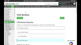 CSS Box Model, CSS Outline, CSS Text Update