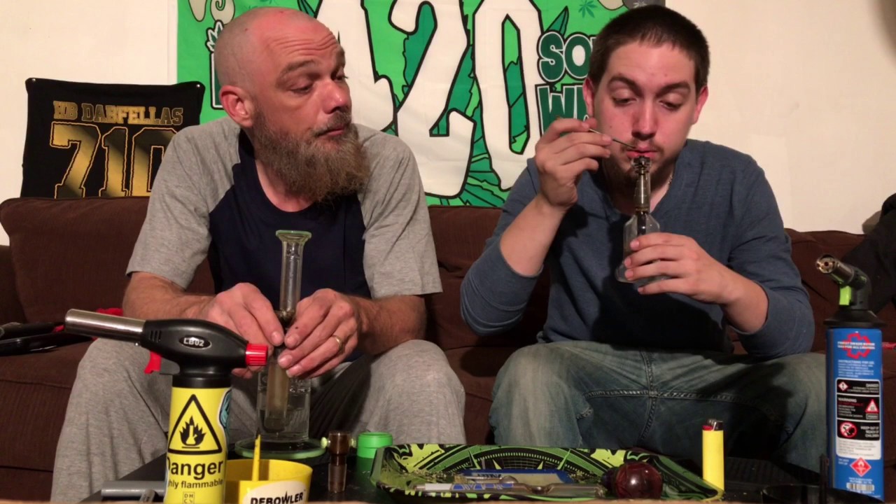 CRAZY COMBO HITS!!! DABS AND BONG RIPS!!!