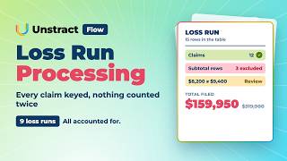 Information Unstract Flow: Automating Insurance Loss Run Processing News
