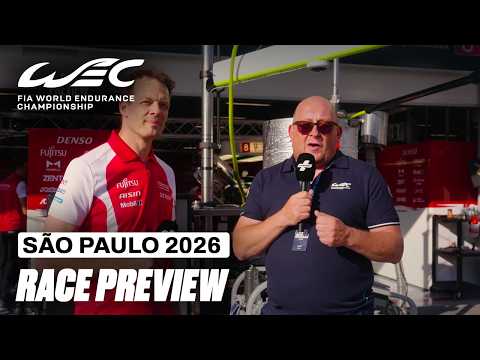 The São Paulo Preview Featuring A Special Guest 👀 | Rolex 6 Hours of Sāo Paulo 2026 | FIA WEC