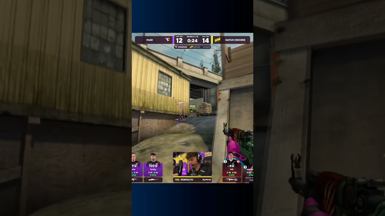 BLAST.tv 2023 Paris Major - Legends Stage - Faze vs Navi | RAIN 1 VS 3