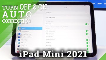 How to Activate Autocapitalization on iPad Mini 2021 – Text Correction Options