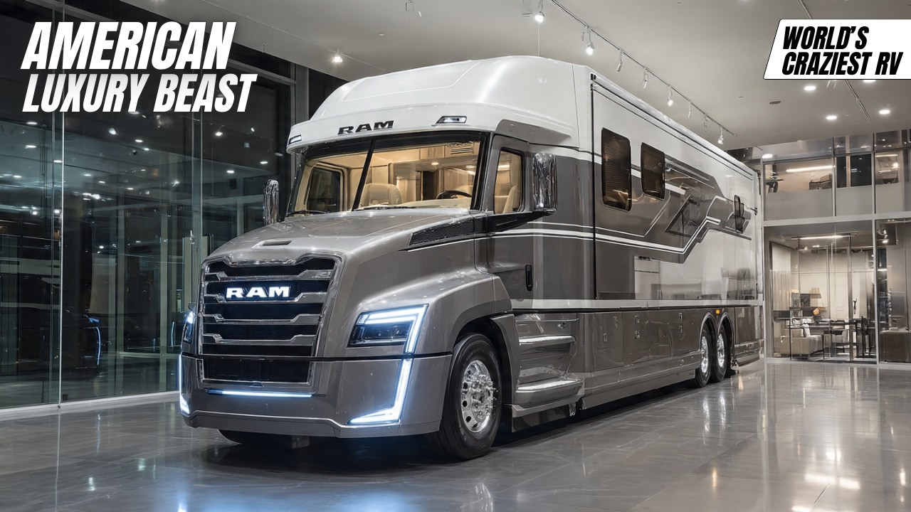 Ram’s $9.8M Luxury RV Is a Rolling Fortress Cars Recapx