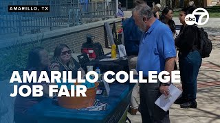 Job fair at Amarillo College sees rise in non-traditional students seeking employment