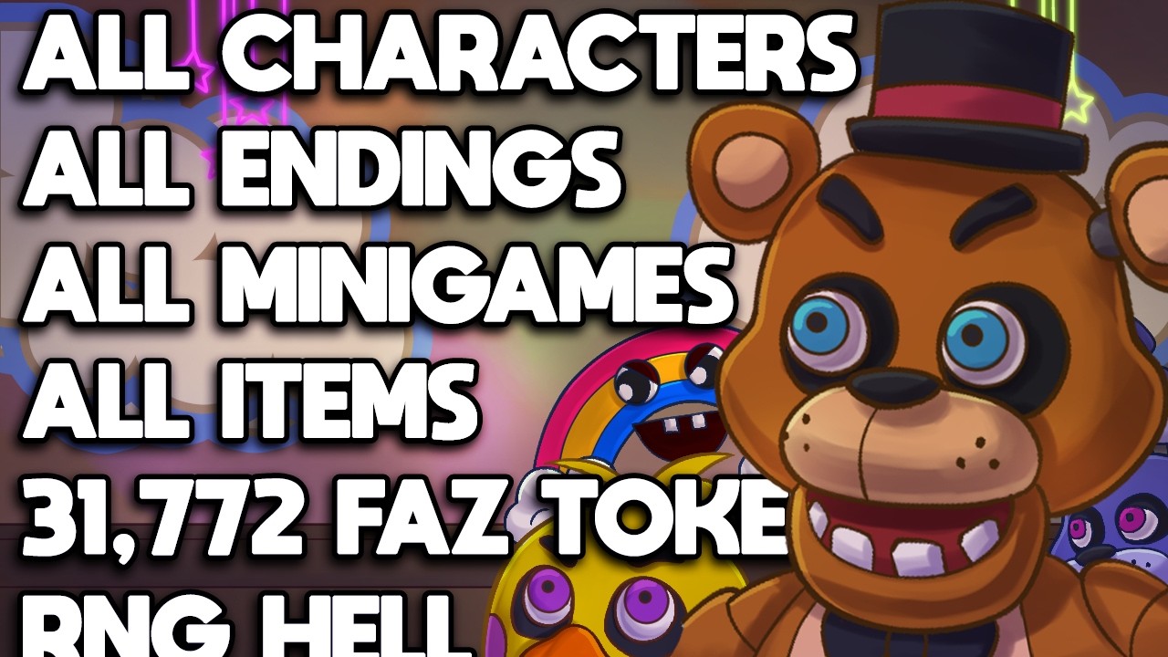 The FNAF World "Everything" Speedrun