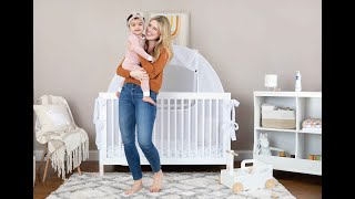 Pro Baby Safety Crib tent - Premium Toddler Crib Topper to Keep Baby from Climbing Out