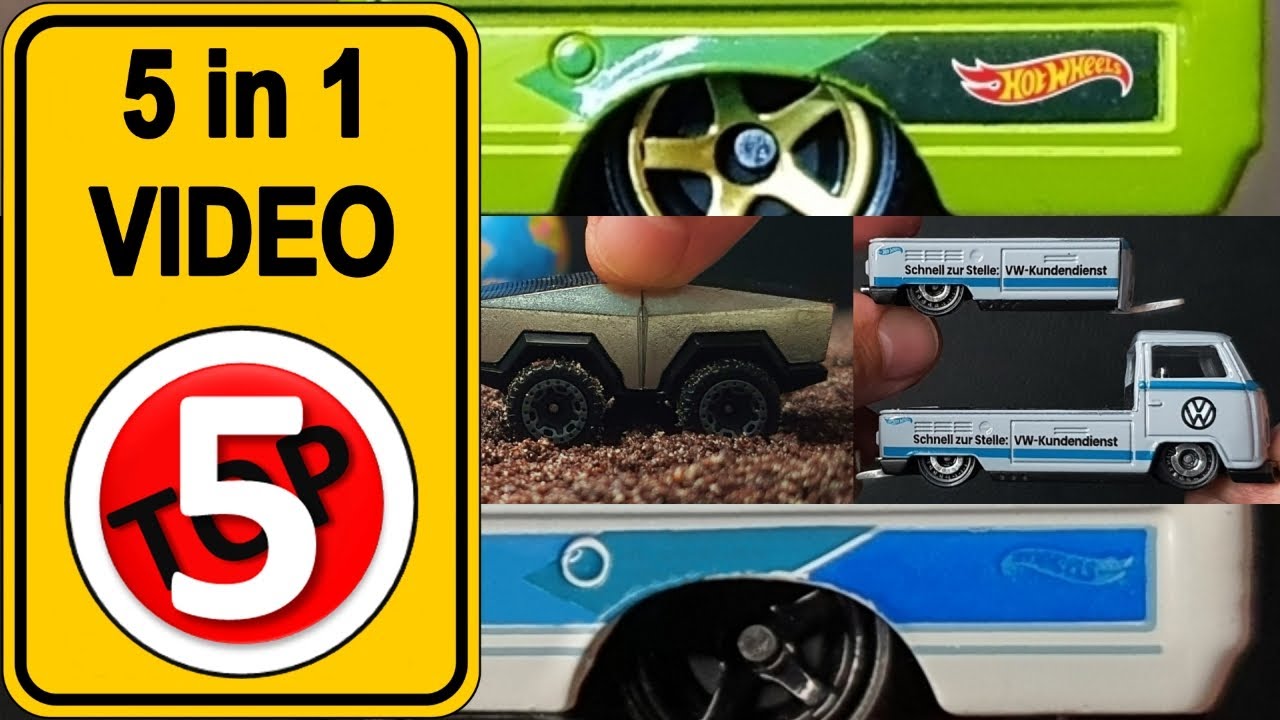 🔥 I Built 5 EPIC Hot Wheels Trailers in ONE Video 😱