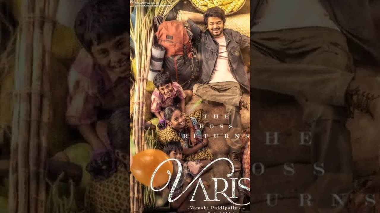 Second look of Thalapathy 66 " Varisu"