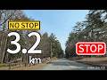 3.2km NON-STOP DRIVE | Miyada, Nagano, Japan