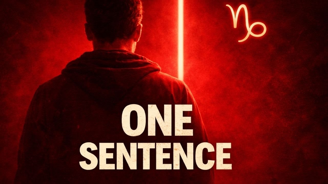 Capricorn ♑:Why One Sentence Is Enough to Lose Them Forever(#5 Will Shock You)