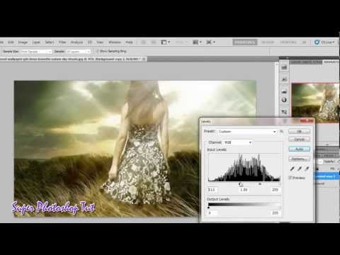 Starburst Diffusion Filter Effect in Photoshop Tutorial