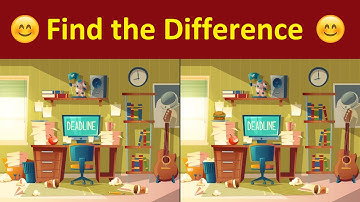 Find the Difference (Easy) : Puzzle 33
