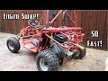 Cheap Off-Road Go Kart Engine Swap!