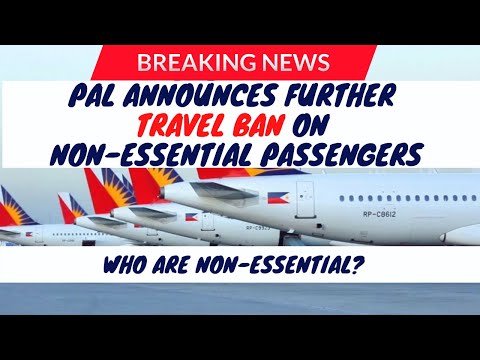 🛑BREAKING: PAL TO CARRY ONLY 'ESSENTIAL' TRAVELERS IN AND OUT OF MANILA | MARCH 22 - APRIL 4
