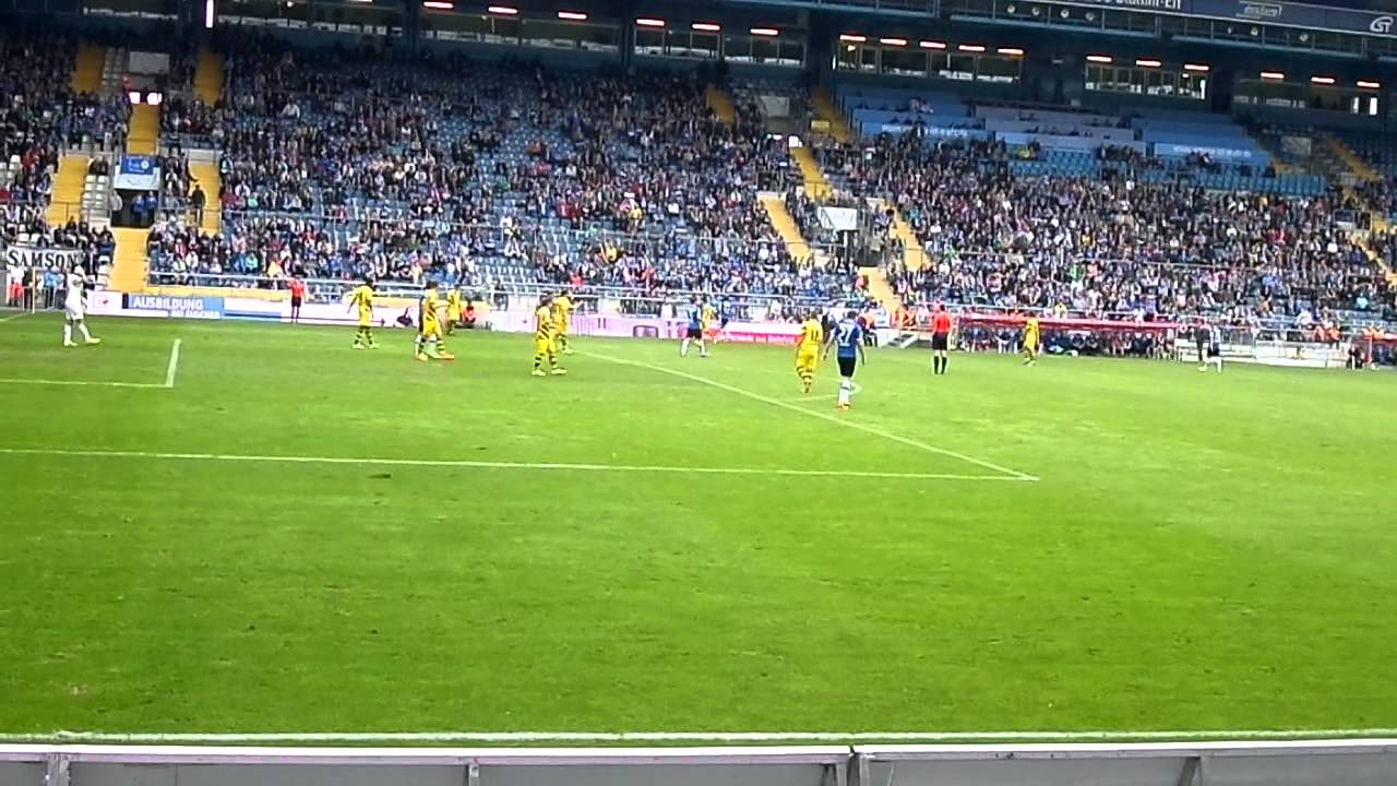 DSC Arminia Bielefeld vs BVB 13.09.14 Ecke DSC ...