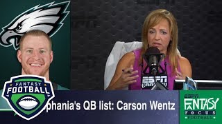 Espn fantasy football expert stephania bell lists her top injury
concerns for the 2018 nfl season, including qb carson wentz of
philadelphia eagles (0:00...