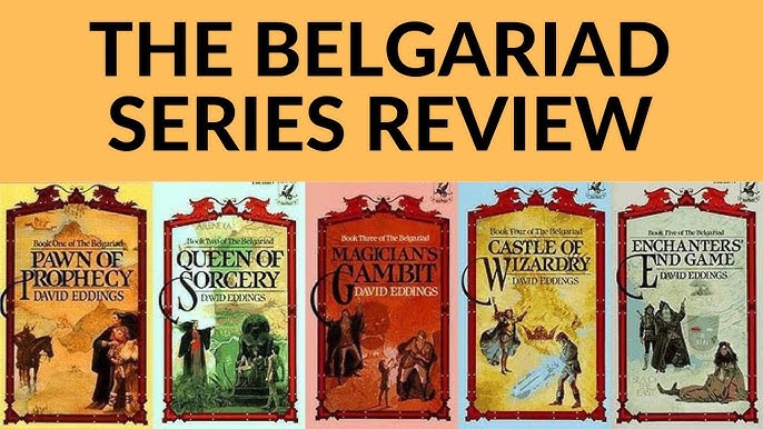 The Belgariad Series 5 Books Collection Set by David Eddings