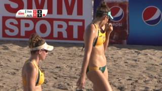 Download lagu 2016 Asian U19 Beach Volleyball Championship | Australia vs Thailand | Women