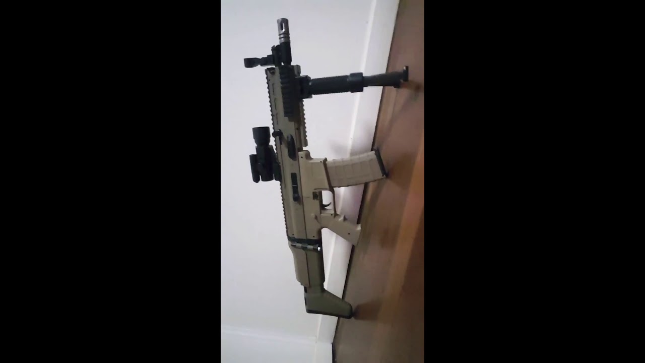 The Scar V2 Gen 8 Fully Auto Gel Blaster