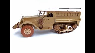 This is a Half Track build completely from wood using the Toys and Joys plans http://toysandjoys.com/129-ww-ii-half-track.html.