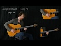 Swing 48  django  reinhardt  djangos solo  nicolas lestoquoy for swingin partout