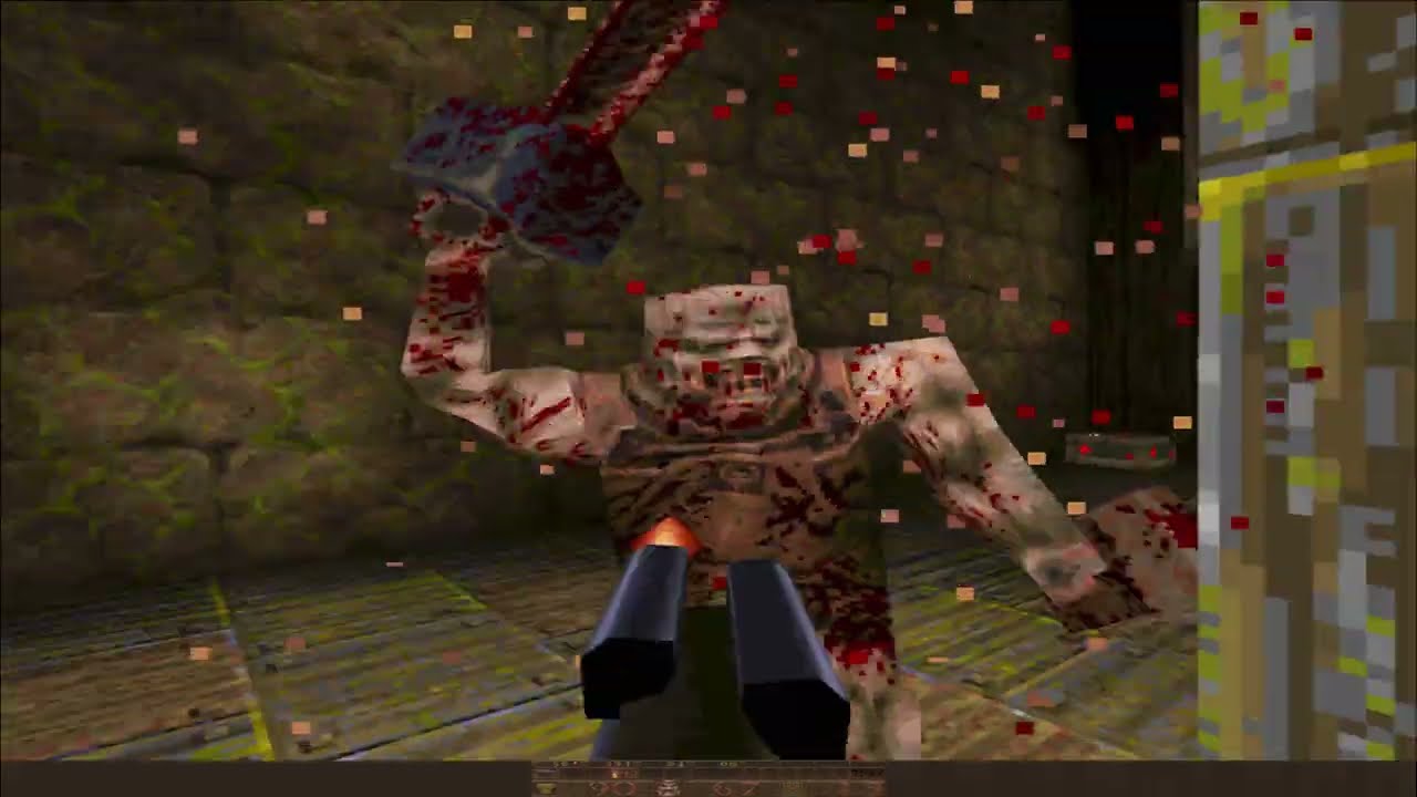 WINQUAKE, 4k, три повтора видео