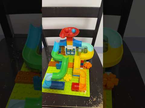 Satisfying Marble Run ASMR ✨02162 🟡🔴🔵 #marblerun #asmr #BratenelaBrats