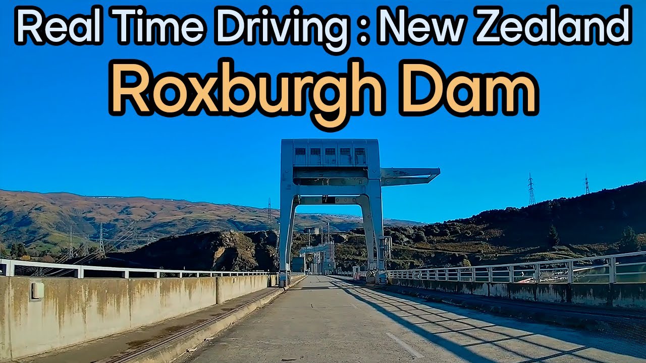 Real Time Driving - Roxburgh Dam, New Zealand
