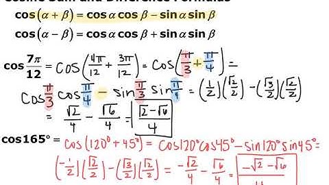 Section 7.5 Video - Old