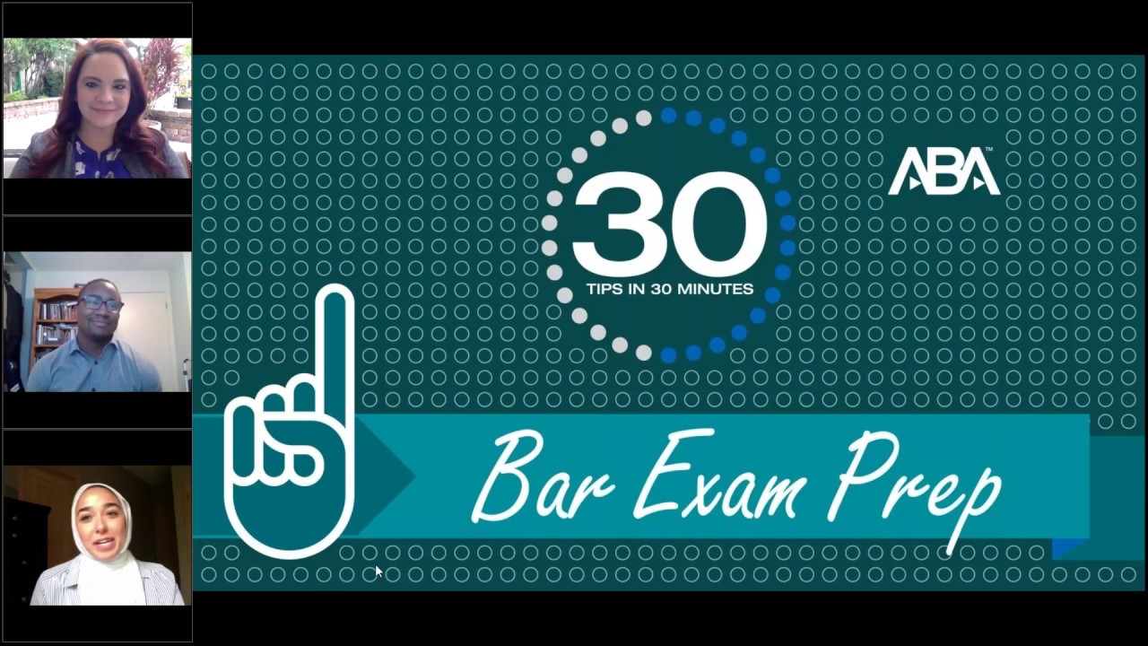 30 Tips in 30 Minutes: Bar Exam Prep - YouTube