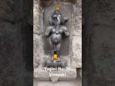 #88 Chausath yogini temple @Hirapur Yogini No-38 Vinayaki.