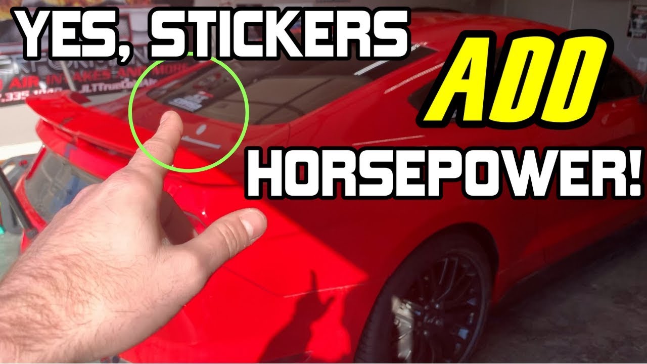 DESPERATE CONTENT (EP.1) Do Stickers on your Mustang ADD HORSEPOWER