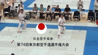 第74回東京都空手道選手権大会、74rd Tokyo Karatedo Championships,