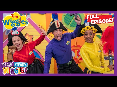 Pirate Adventure with Captain Feathersword 🏴‍☠️ Ready, Steady, Wiggle! S7E9 🎶📺 Kids Songs & Fun
