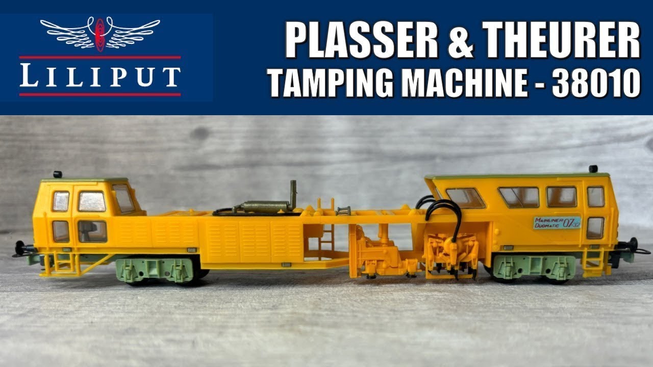 Liliput PLASSER & THEURER TAMPING MACHINE | 38010 | Model Railway
