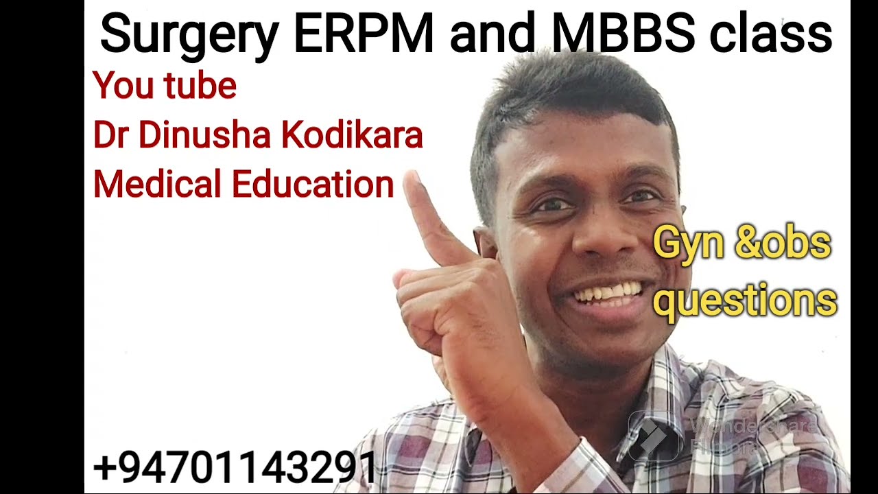 Surgery Classes for ERPM /MBBS & Gyn Obs questions