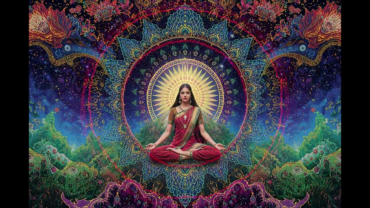 🌺 Ashes of the Lotus Sky — 12-Track Organic Folktronica & Mystical Downtempo Journey