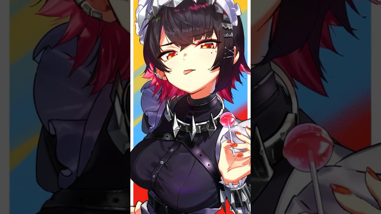 【イラストメイキング】エレンジョー　#ゼンゼロ #描いてみた #ellenjoe #zzzero #zenless #illustration #shorts