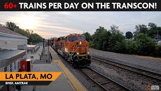 LIVE RAILCAM: La Plata, Missouri, USA | Virtual Railfan