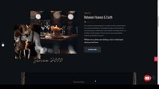 Benoit - Restaurants and Cafes WordPress Theme restaurant dark mode Website Builder