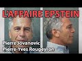 Pierre jovanovic  pierre yves rougeyron  laffaire epstein et le carnet noir