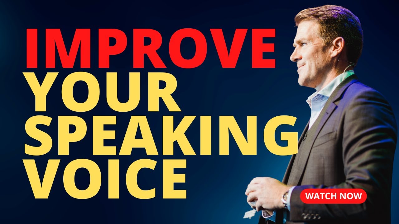 How To Get Better At Public Speaking (Using Your Voice) - YouTube