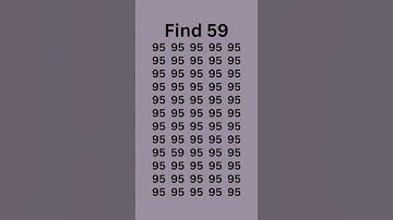can you find 59 in 5 seconds #wordpuzzlegame #iqtes #puzzle #game #quiz #education #quizshorts