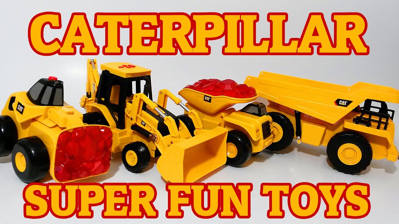 Caterpillar Construction Trucks Toys Juguetes Camiones de Contrucción
