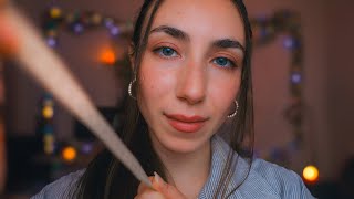 Up Close ASMR on Your Eyes and Face for Your Sleeping and Anxiety Relief 😴