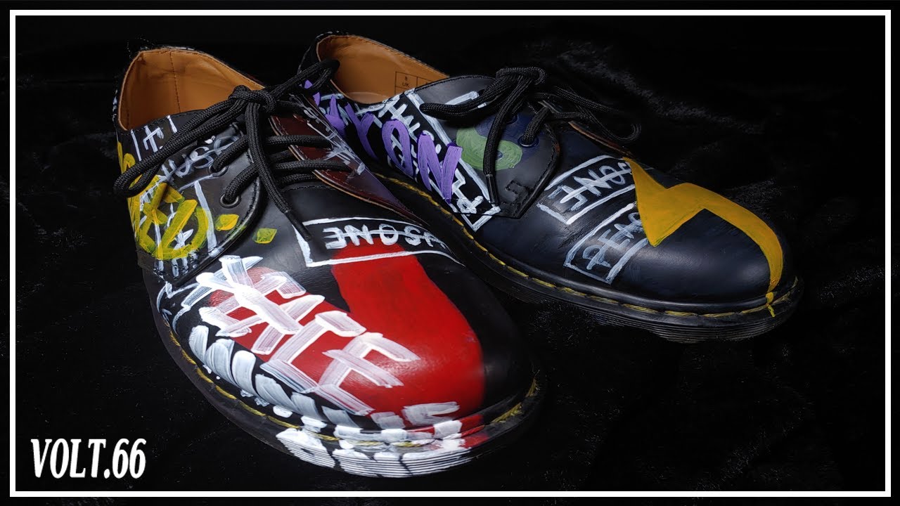 [ASMR] Dr.Martens x PeaceMinusOne Derby shoes Custom