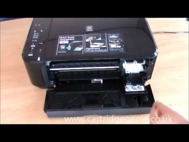 mode For det andet skygge Canon Pixma MG3150: How to set up and install ink cartridges - YouTube