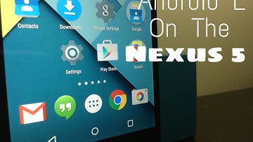 Android L On The Nexus 5