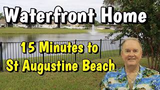 Tour this St  Augustine WATERFRONT HOME near Jacksonville Florida